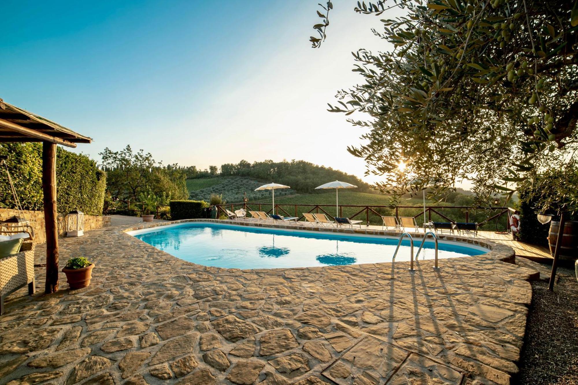 Podere Vergianoni Immerso Nelchianti Con Piscina Tavarnelle Val di Pesa Exteriér fotografie